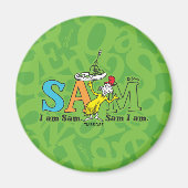 Dr. Seuss | Ik ben Sam. Sam ik ben. Magneet (Voorkant)