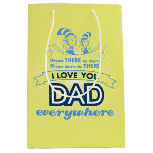 Dr. Seuss Ik hou van je papa overal Medium Cadeauzakje