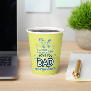 Dr. Seuss Ik hou van je papa, overal Papieren Bekers