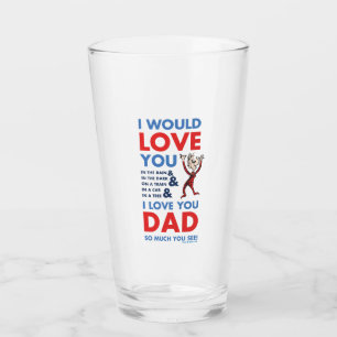 Dr. Seuss Ik hou zo veel van jou papa, zie je Glas