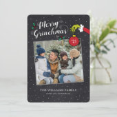 Dr Seuss | Joyeuse carte de Noël de famille Grinch (Debout devant)