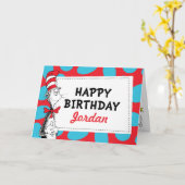 Dr. Seuss | Joyeux Anniversaire ! Carte (Fleur jaune)