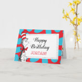 Dr. Seuss | Joyeux Anniversaire ! Carte (Fleur jaune)