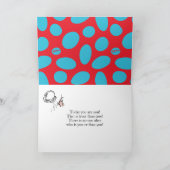 Dr. Seuss | Joyeux Anniversaire ! Carte (Intérieur)