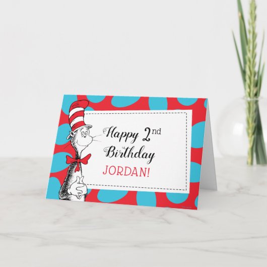 Dr. Seuss | Joyeux Anniversaire ! Carte (Devant)