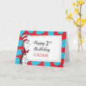 Dr Seuss | Joyeux Anniversaire Pour Vous ! Carte (Fleur jaune)