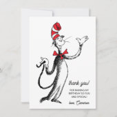 Dr. Seuss Karakter Confetti | Kinderverjaardag Bedankkaart (Voorkant)