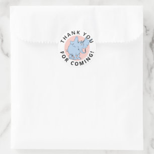 Dr. Seuss Karakter Confetti Kinderverjaardag Ronde Sticker