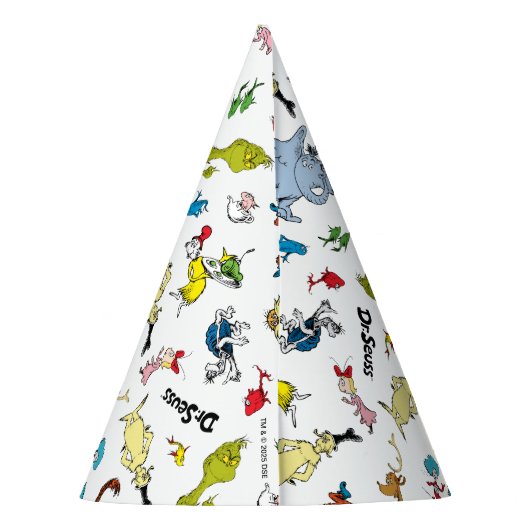 Dr. Seuss Karakter Confetti | Verjaardag kinderen Feesthoedjes (Achterkant)