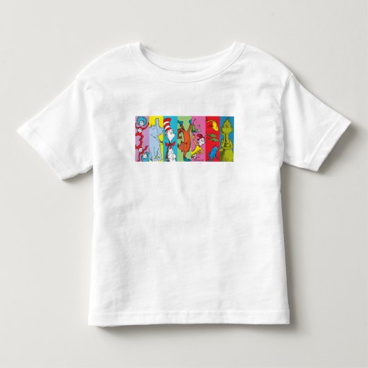 Dr. Seuss | Karakter Segment Kinder Shirts (Voorkant)