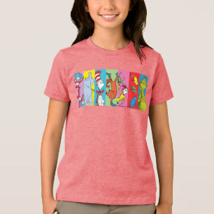 Dr. Seuss   Karakter Segment Tri-Blend Shirt