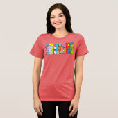 Dr. Seuss | Karakter Segment Tri-Blend Shirt (Voorkant volledig)