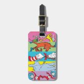 Dr. Seuss | Karakter Slice Bagagelabel (Voorkant verticaal)