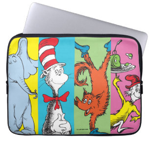 Dr. Seuss   Karakter Slice Laptop Sleeve