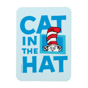 Dr. Seuss Kat in de Hoed Logo Magneet