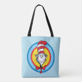 Dr. Seuss | Kat in het Pet Hoofd Graphic Draagtas (Achterkant)
