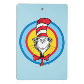 Dr. Seuss | Kat in het Pet Hoofd Graphic Mini Klembord (Achterkant)