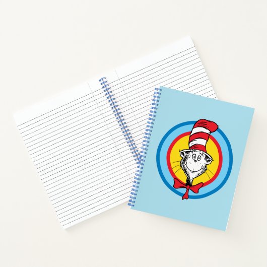 Dr. Seuss | Kat in het Pet Hoofd Graphic Notitieboek (Binnen)