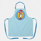 Dr. Seuss | Kat in het Pet Hoofd Graphic Schort (Voorkant)