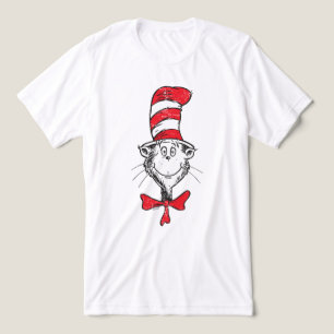 Dr. Seuss Kat in het Pet Hoofd - Tri-Blend Shirt