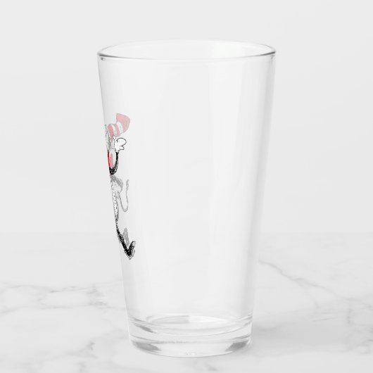 Dr. Seuss | Kat in het Pet Kattenwandeling Glas (Links)