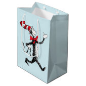 Dr. Seuss | Kat in het Pet Kattenwandeling Medium Cadeauzakje (Achterkant Gekanteld)