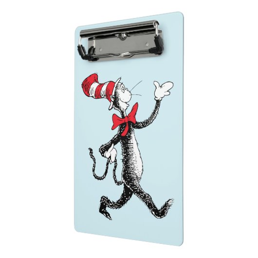 Dr. Seuss | Kat in het Pet Kattenwandeling Mini Klembord (Angled2)