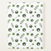 Dr. Seuss | Kat in het Pet Klaverpatroon Planner (Achterkant)