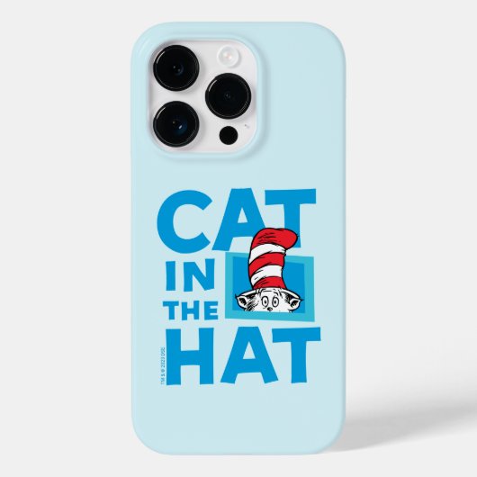 Dr. Seuss | Kat in het Pet Logo Case-Mate iPhone Case (Achterkant)
