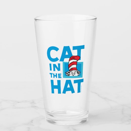 Dr. Seuss | Kat in het Pet Logo Glas (Voorkant)