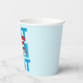 Dr. Seuss | Kat in het Pet Logo Papieren Bekers (Achterkant)