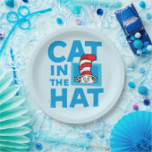 Dr. Seuss | Kat in het Pet Logo Papieren Bordje (Feest)