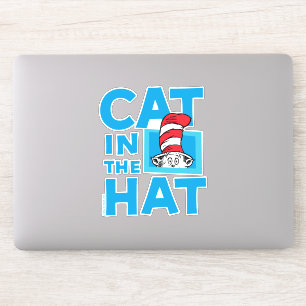 Dr. Seuss   Kat in het Pet Logo Sticker