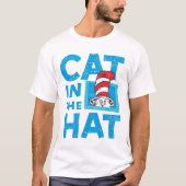 Dr. Seuss | Kat in het Pet Logo T-shirt (Voorkant)