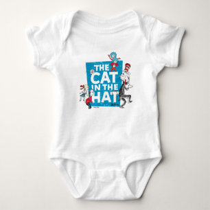 Dr. Seuss Kat in het Pet Logo - Tekens Romper