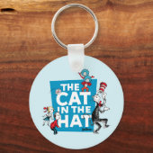 Dr. Seuss | Kat in het Pet Logo - Tekens Sleutelhanger (Voorkant)