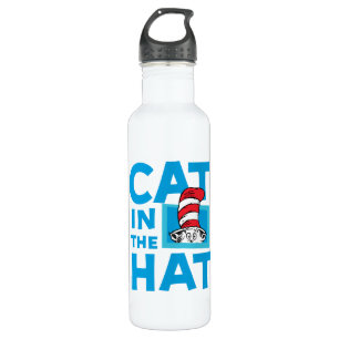 Dr. Seuss   Kat in het Pet Logo Waterfles