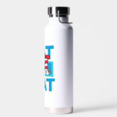 Dr. Seuss | Kat in het Pet Logo Waterfles (Links)