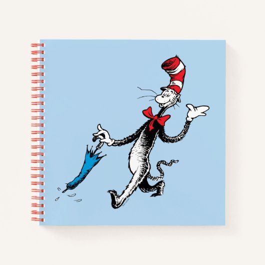 Dr. Seuss | Kat in het Pet Paraplu Walk Notitieboek (Voorkant)