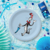 Dr. Seuss | Kat in het Pet Paraplu Walk Papieren Bordje (Feest)