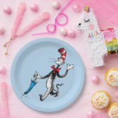 Dr. Seuss | Kat in het Pet Paraplu Walk Papieren Bordje (Feest)