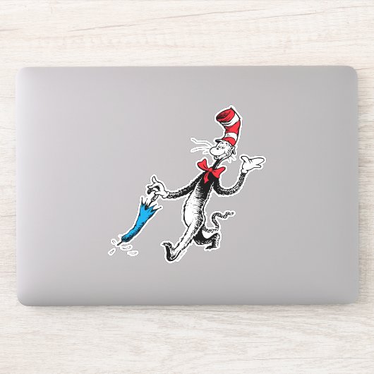 Dr. Seuss | Kat in het Pet Paraplu Walk Sticker (Computer)