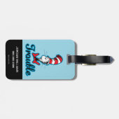 Dr. Seuss | Kat in het Pet Problemen Bagagelabel (Achterkant horizontaal)