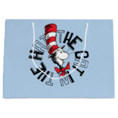 Dr. Seuss | Kat in het Pet Ronde kunst Groot Cadeauzakje (Voorkant)