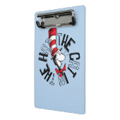 Dr. Seuss | Kat in het Pet Ronde kunst Mini Klembord (Angled2)