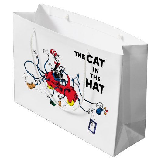 Dr. Seuss | Kat in het Pet ruimt op Groot Cadeauzakje (Achterkant Gekanteld)