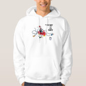 Dr. Seuss | Kat in het Pet ruimt op Hoodie (Voorkant)