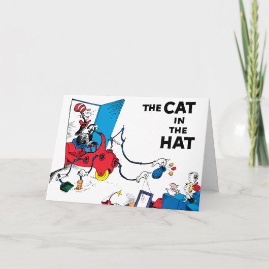 Dr. Seuss | Kat in het Pet ruimt op Kaart (Voorkant)