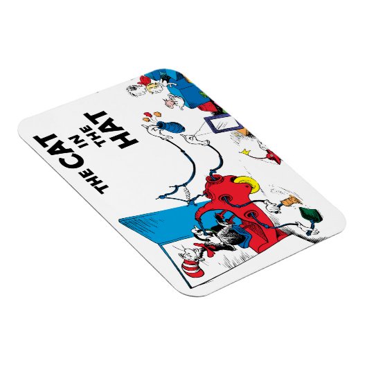 Dr. Seuss | Kat in het Pet ruimt op Magneet (Rechterzijde)
