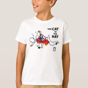 Dr. Seuss   Kat in het Pet ruimt op T-shirt